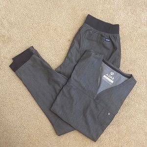 Women’s Adar Heather Grey Scrub Set